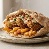 سندوتش طعمية بطاطس
