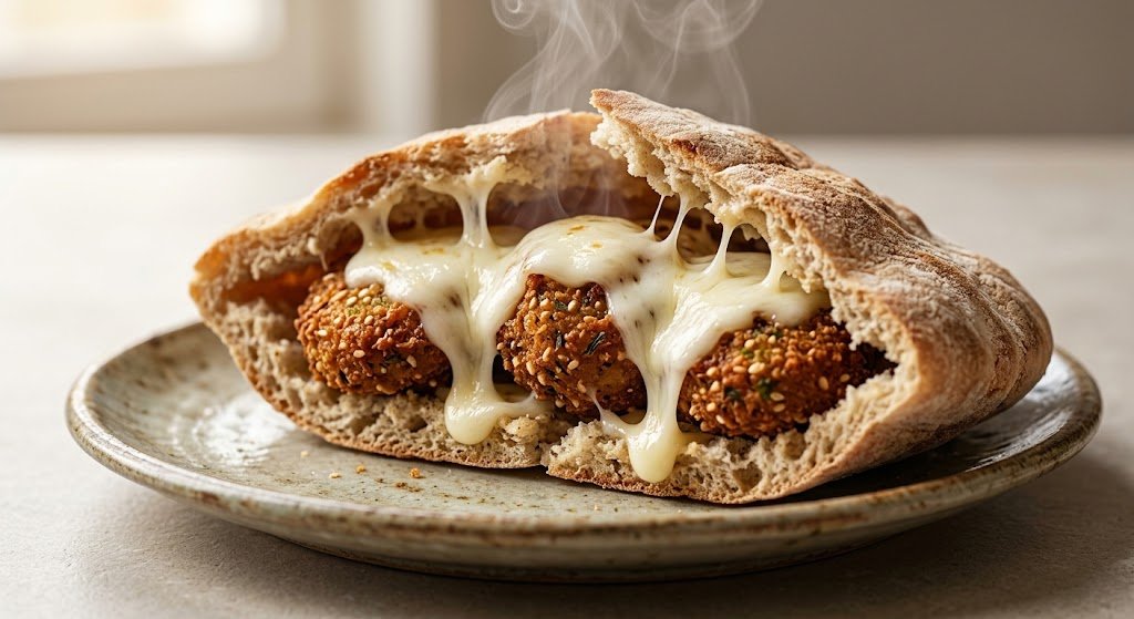 سندوتش طعمية موتزريلا