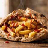 سندوتش بطاطس كاتشب
